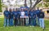 Veritas scholars posing together at the Day 1 photoshoot
